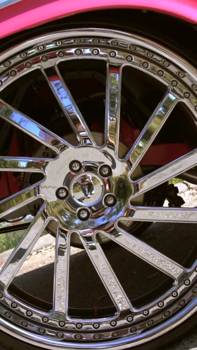 Chrome spokes — West Coast